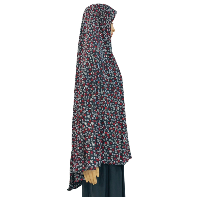 New fashionable and popular women's large-sized Muslim headscarves from the Middle East, Europe and America, printed and floral patterns, daily ethnic style, customizable Item Picture