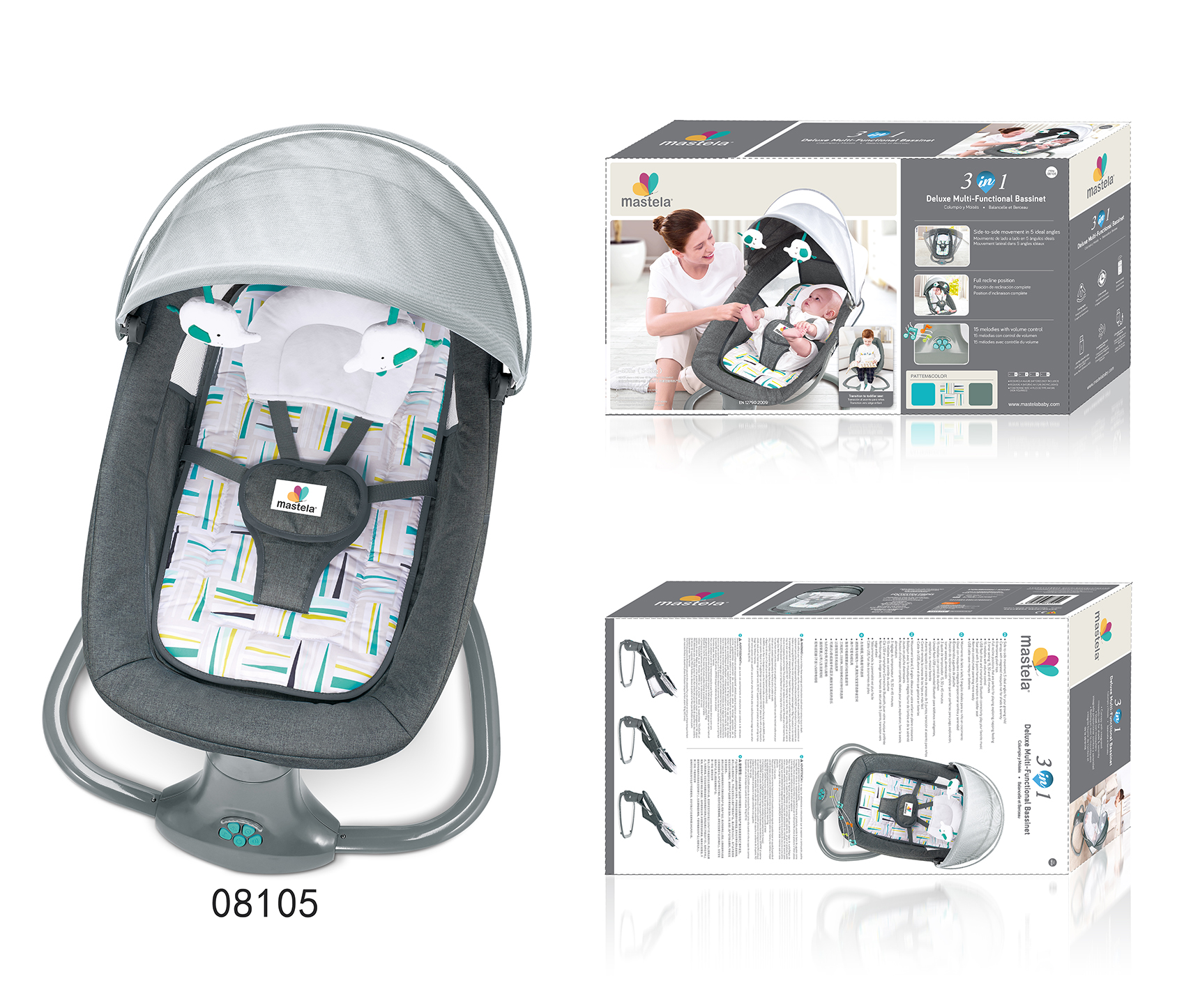 摇篮/婴童寝具/婴儿床宝宝床/家具/ergobaby细节图