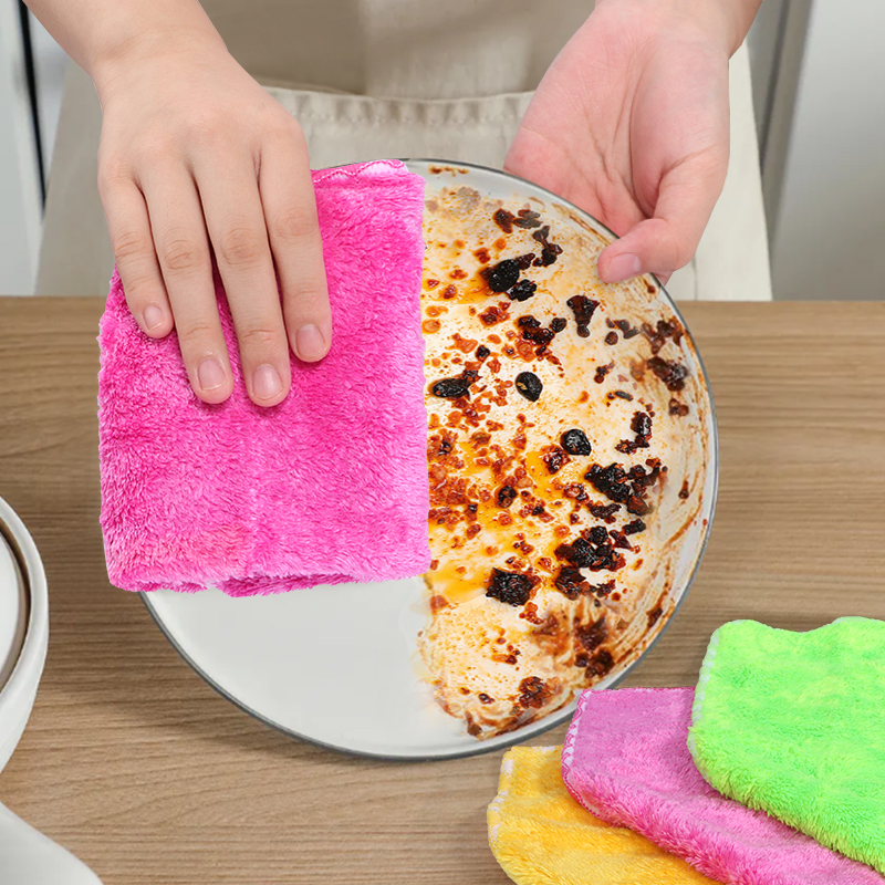 Housekeeping hotel Clean bacterial towel Hand towel cloth absorbent not hair off kitchen bathroom towel square Specification drawing