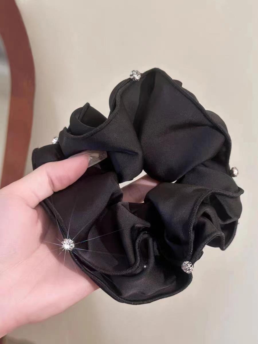 发圈/高弹力/印花白底实物图