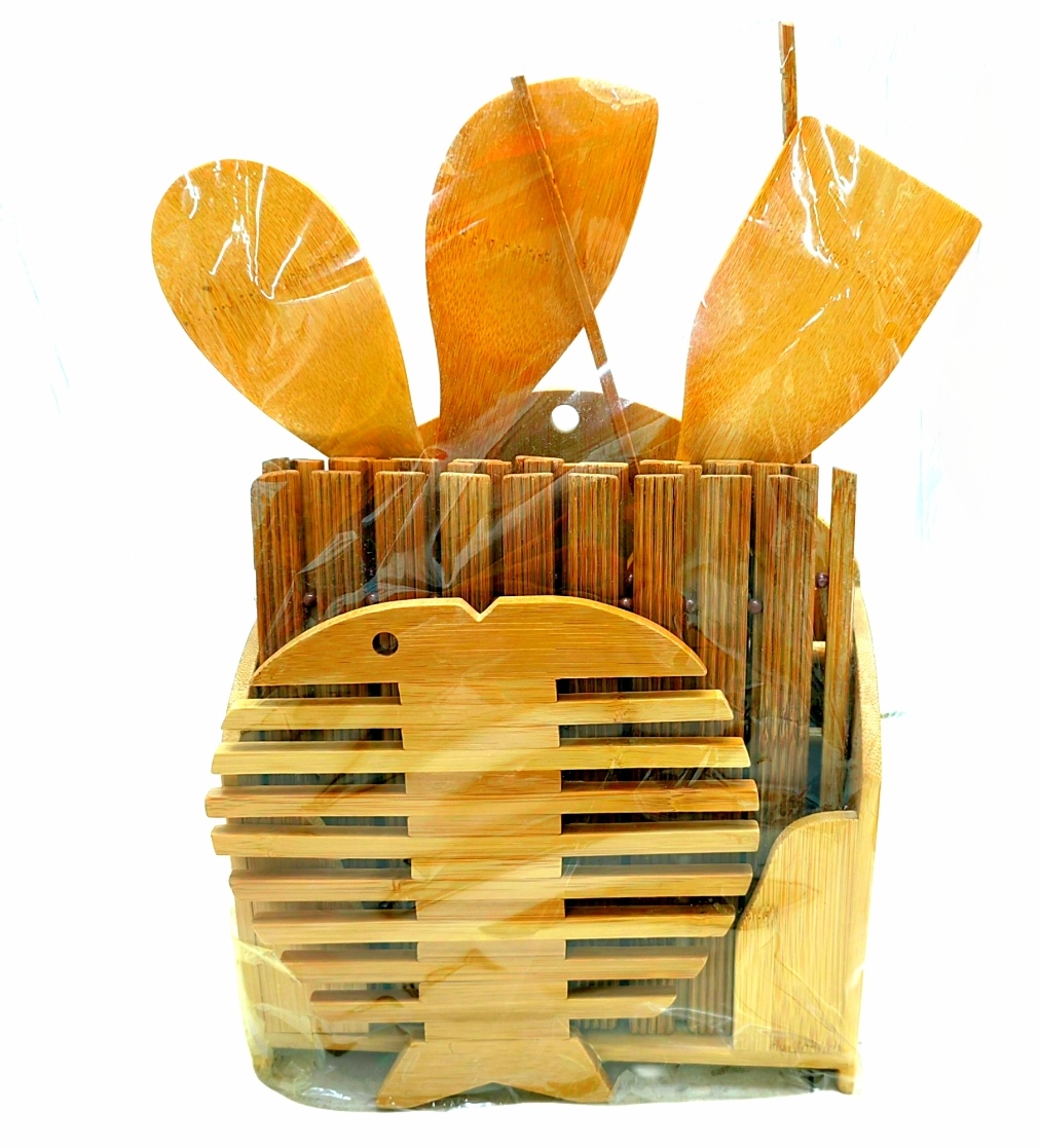 Jiehao Manufacturer's multi-functional chopsticks, bamboo tube, household spoons and tableware storage box