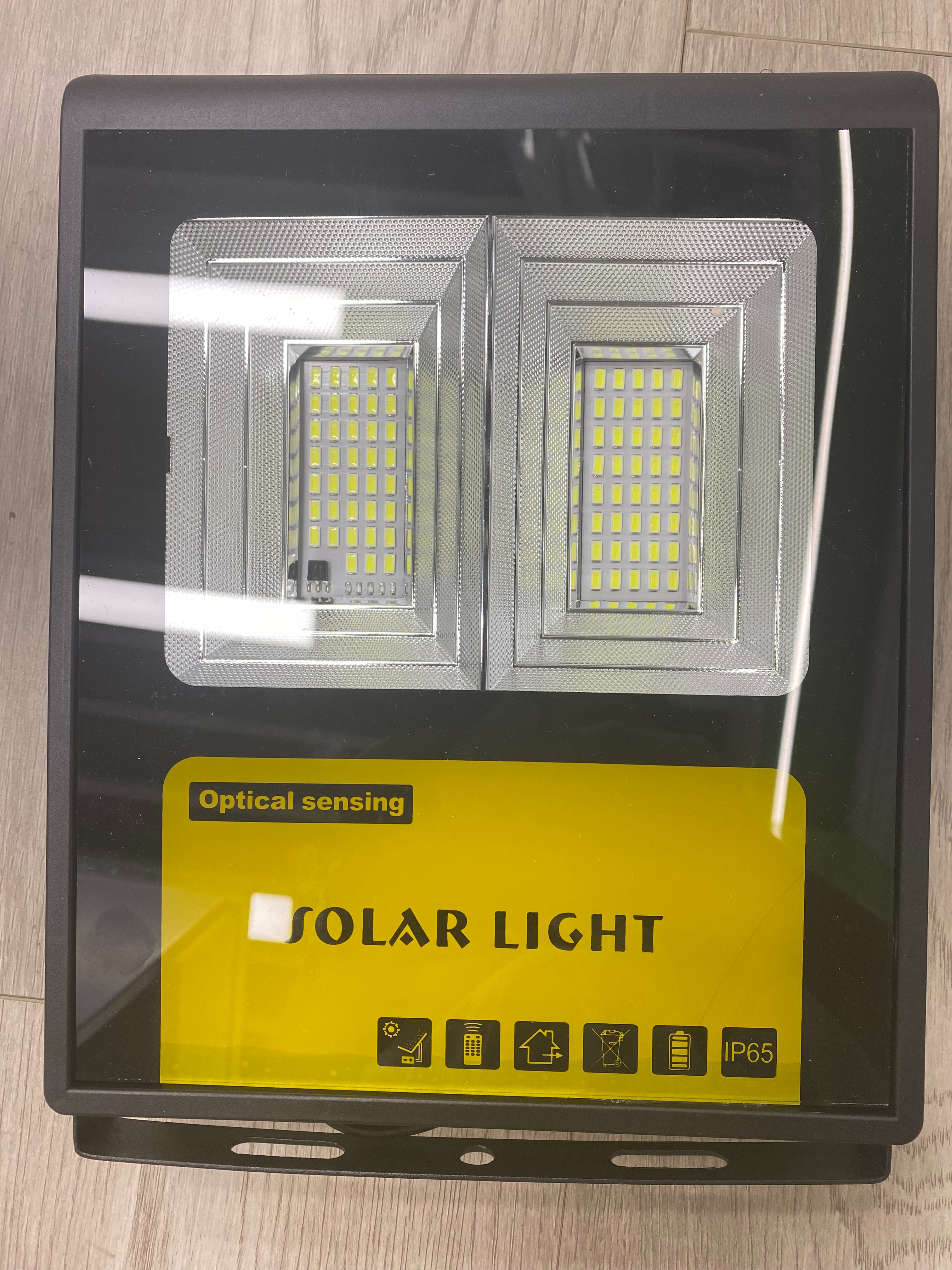 Solar floodlight glass model 50W