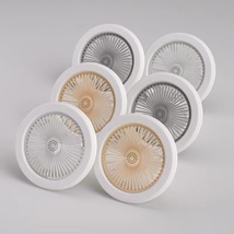 智能遥控LED风扇灯E27螺口可调光可遥控 香薰小型风扇灯