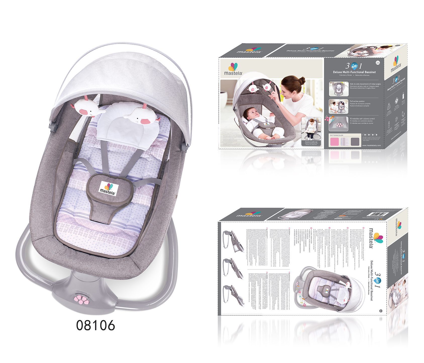 摇篮/婴童寝具/婴儿床宝宝床/家具/ergobaby产品图