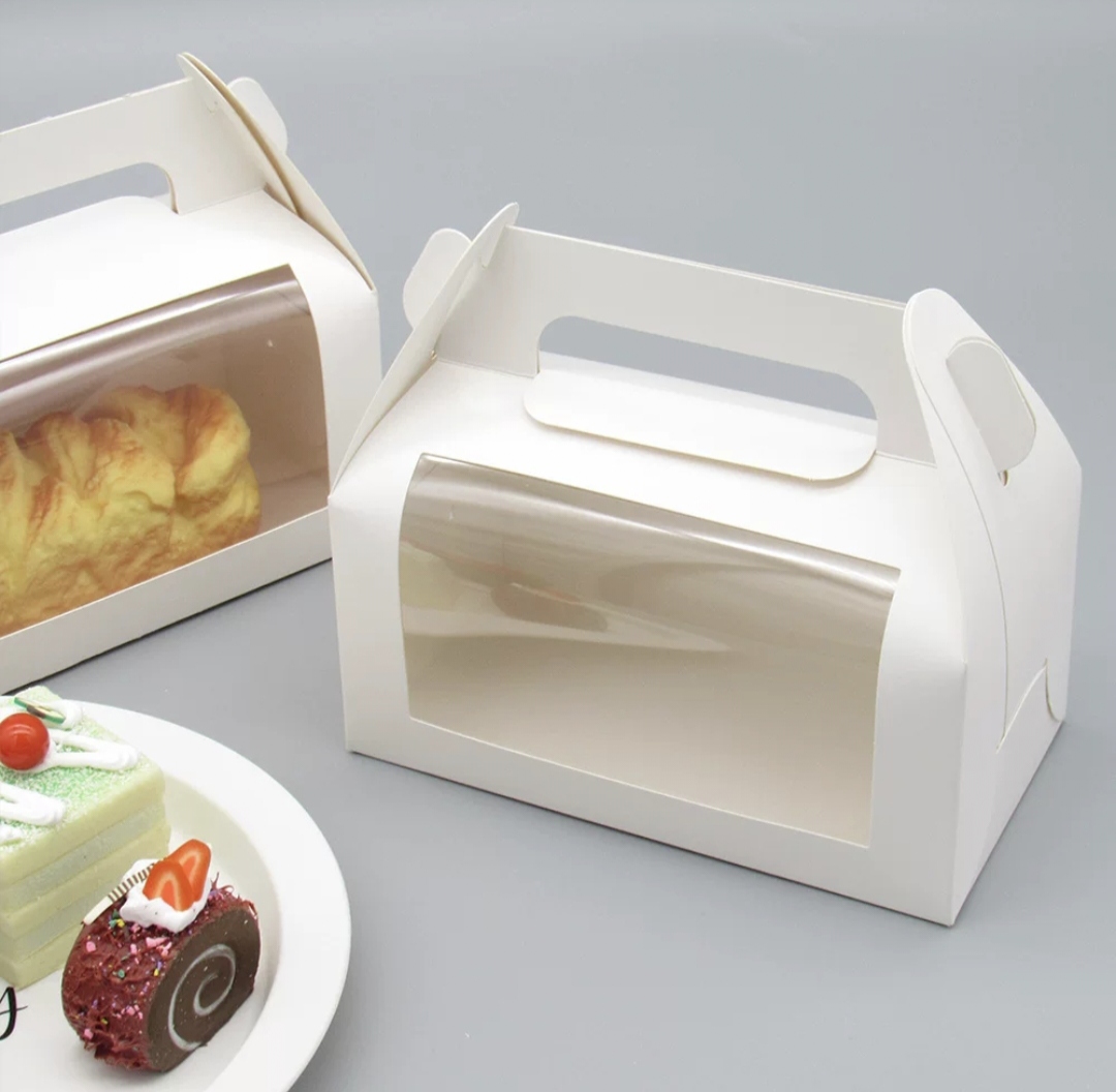 手提开窗礼盒 包装盒 蛋糕盒