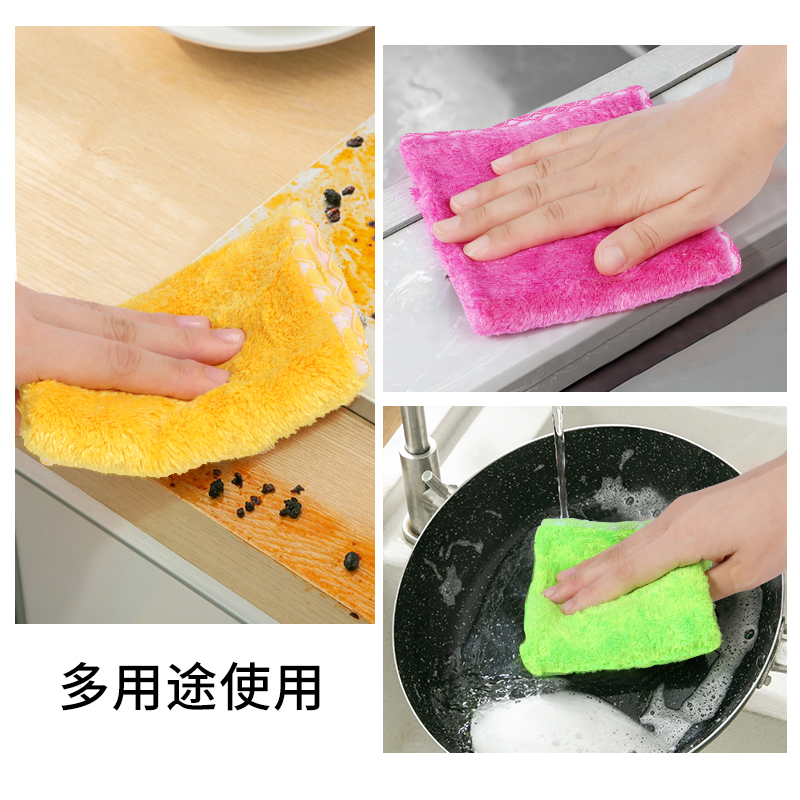 Housekeeping hotel Clean bacterial towel Hand towel cloth absorbent not hair off kitchen bathroom towel square Application Scenario