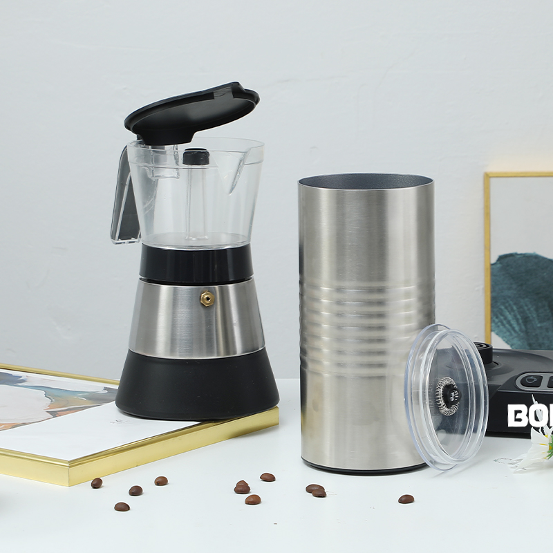 博马品牌便携充电咖啡磨豆机 半自动意式咖啡机 咖啡机咖啡磨跨境批发新品现货BM828