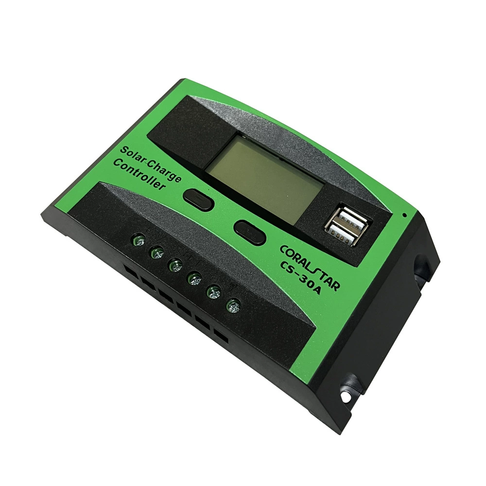 30A Solar Pwm Off-Grid Controller With Dual Usb 12V24v Solar Charger details Picture