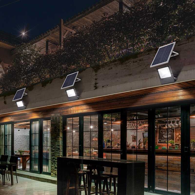 Terco Jarrett luz de inundación solar luz de calle 100w 300w impermeable alto lumen alto brillo para exterior Specification image