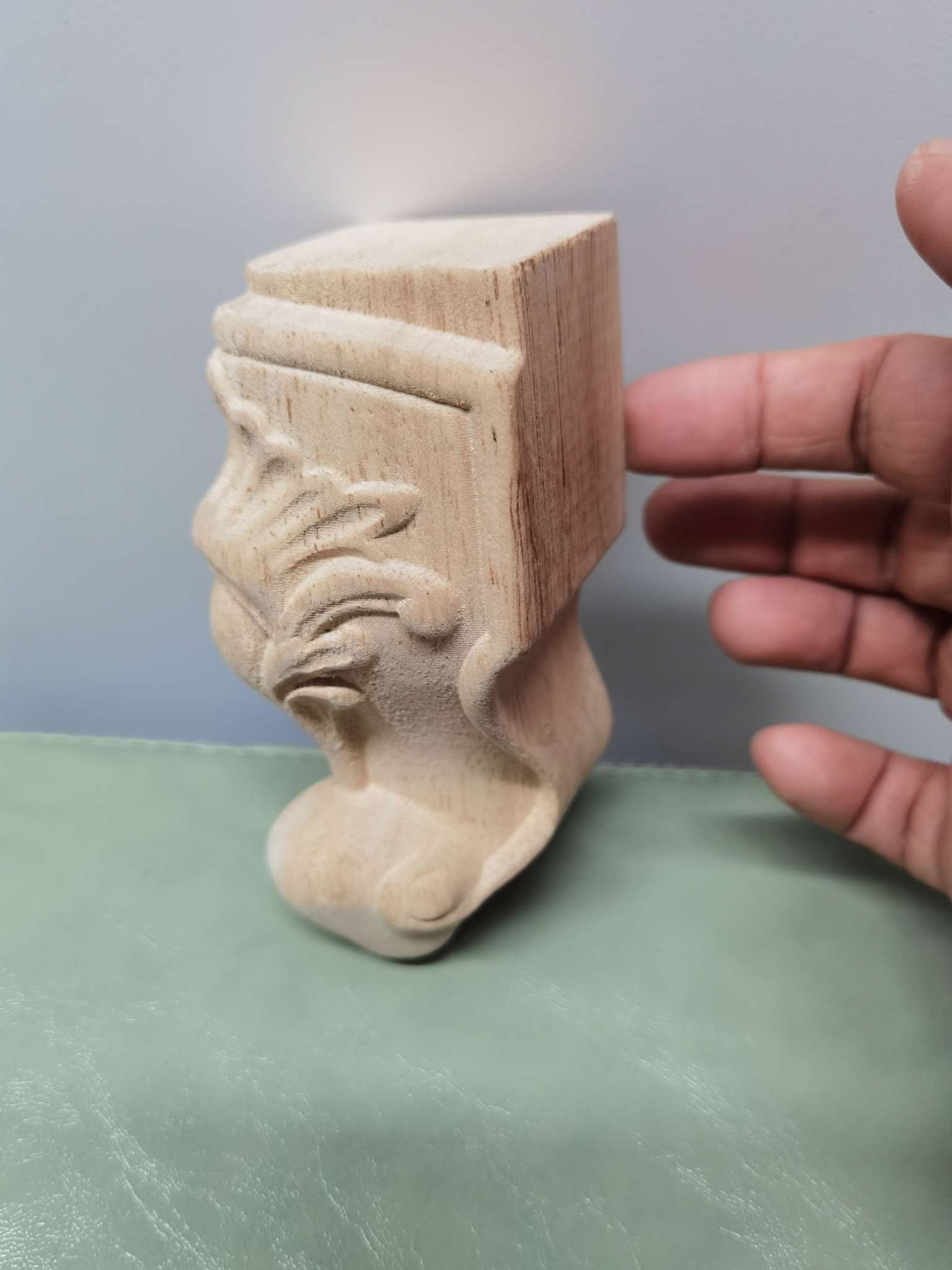 قدم الأثاث، قدم خشبي، قدم أريكة detail image 5