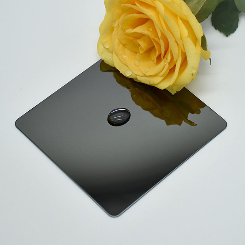 Mirror Black Titanium 304 Stainless Steel Plate To Provide Customized Processing Application Scenario