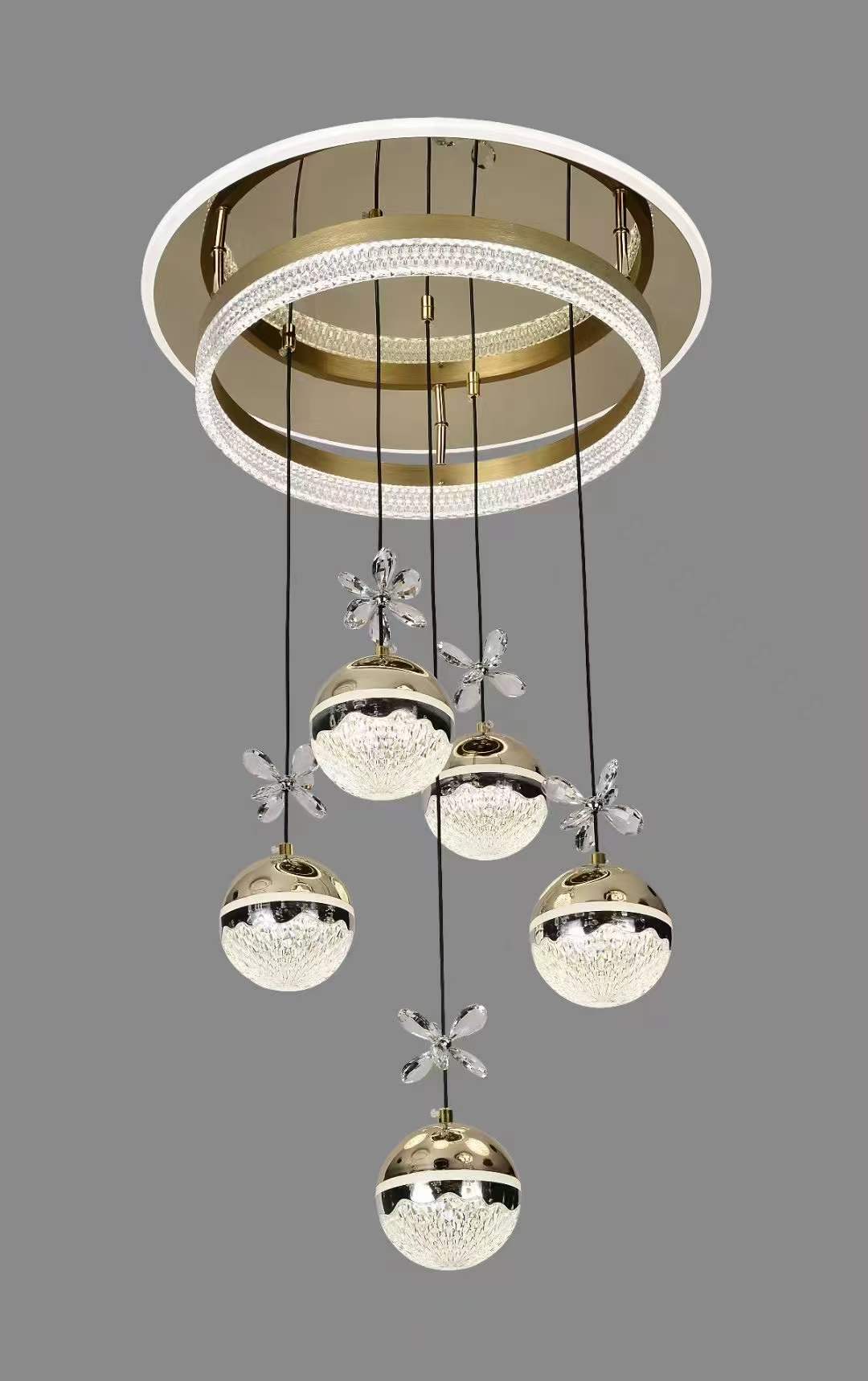 Plastic dining pendant lamp
