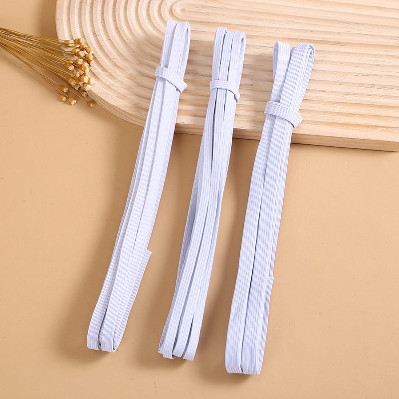 双层加厚/进口乳胶/扁松紧带/服装服饰/辅料高弹/松紧带厂/批发供应/高弹力松紧带白底实物图