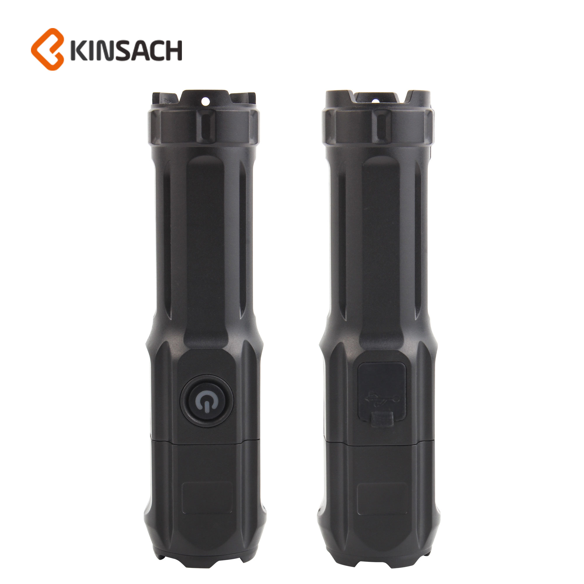 USB rechargeable telescopic zoom mini LED flashlight