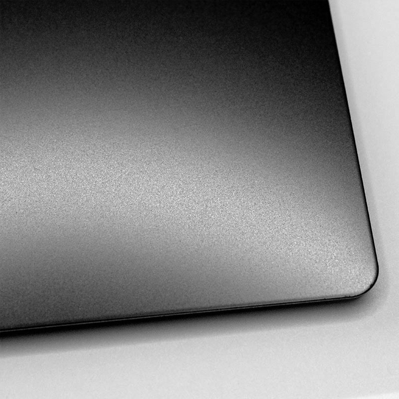 Manufacturers Supply Sandblasted Black Titanium Stainless Steel Plate Matte Black Titanium Stainless Steel Plate Specification drawing