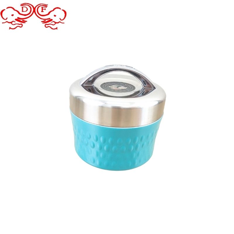 DF99245 Insulated pot, stainless steel lunch box, vacuum large capacity rice bucket, student hospital bento box, DF Trading House details Picture
