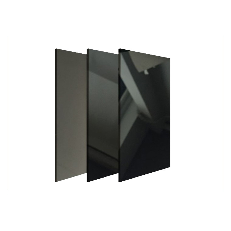 Manufacturers Supply Sandblasted Black Titanium Stainless Steel Plate Matte Black Titanium Stainless Steel Plate Item Picture