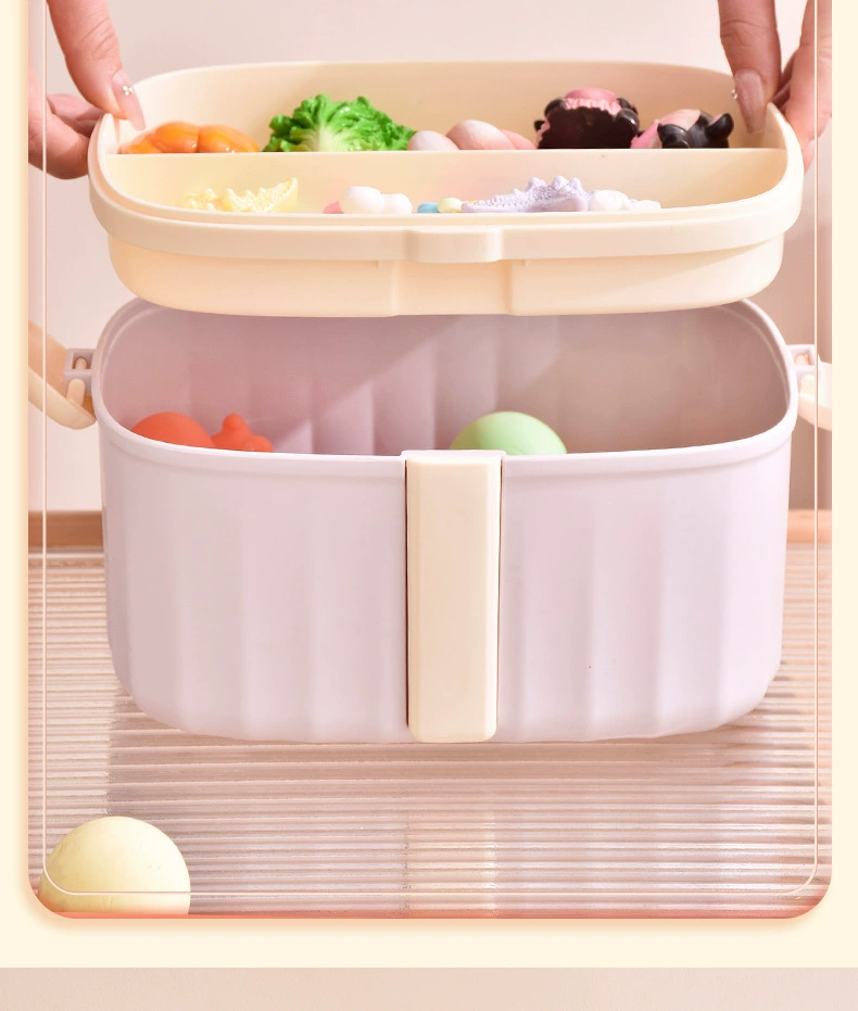 S81-01.SF312 thickened medicine box, plastic storage box, organizing box, children's snack and toy storage box, storage box detail image 9
