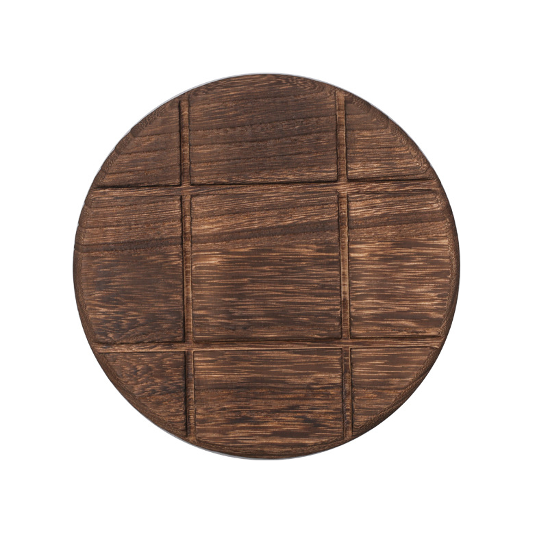 Creative Household Rice Noodles Potato Powder Casserole Placemat Burn Tung Wood Teapot Table Mat Japanese Solid Wood Heat Insulation Mat Specification drawing