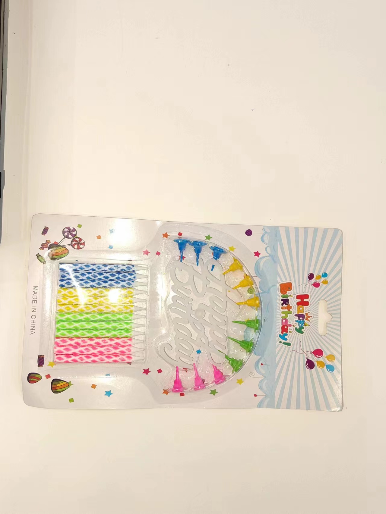 厂家直销外贸专供烘焙派对聚餐布置装饰礼品钻石纹蜡烛量多优惠生日聚会蜡烛礼品欢迎选购：外贸专供钻