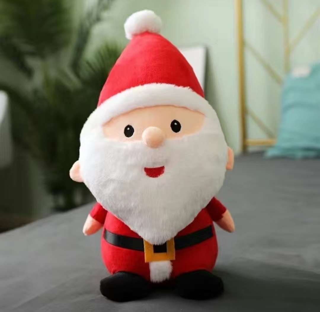 Creative Santa Claus plush toys, reindeer snowman dolls, girls' Christmas gifts, cute dolls detail image 5