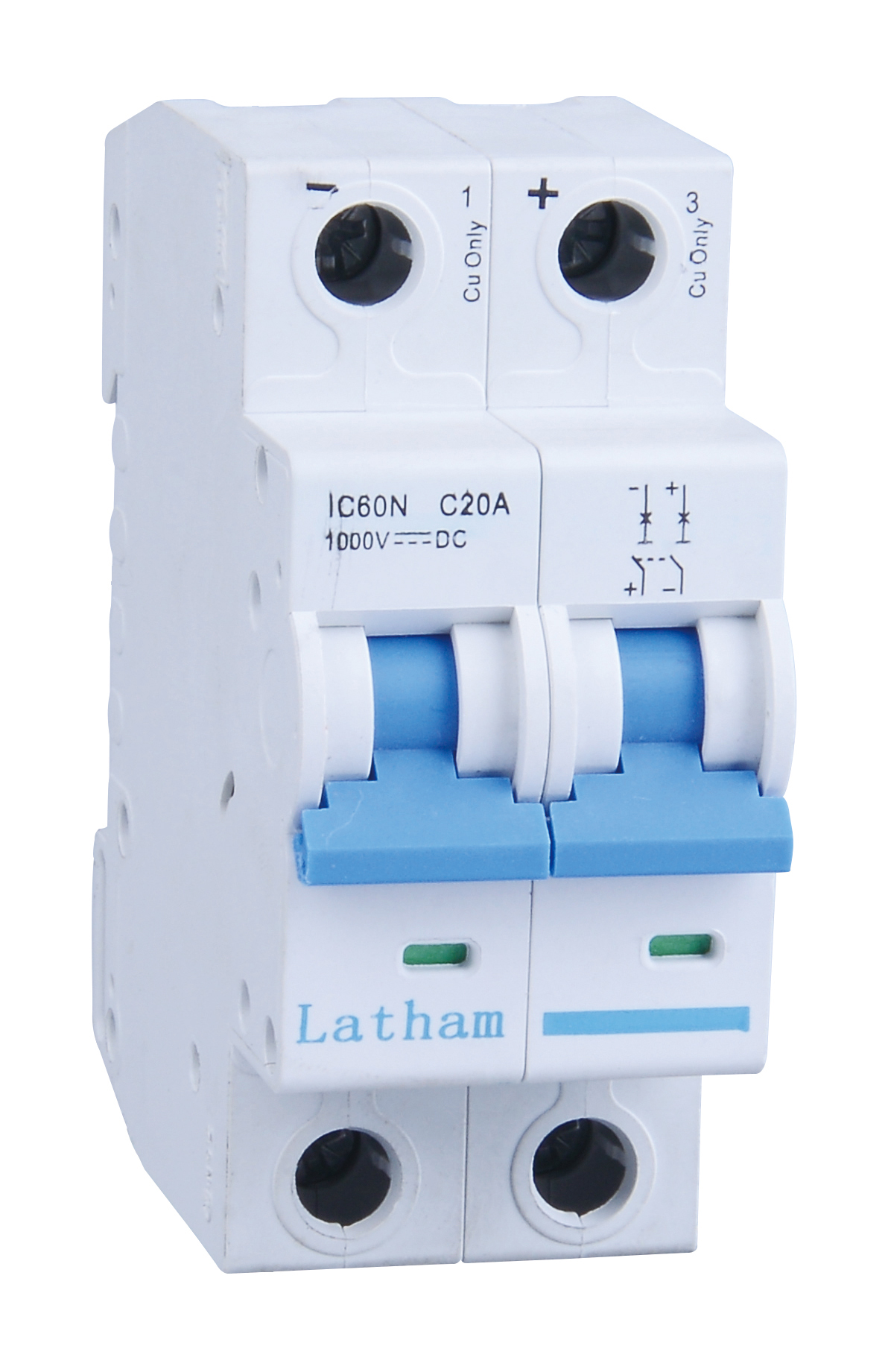 DC miniature circuit breaker (MCB), air switch, DC circuit breaker, DC circuit breaker, photovoltaic circuit breaker Specification image