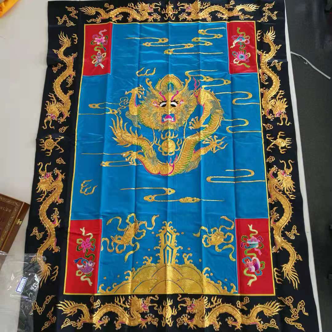 祥晟堂佛具，纯手工刺绣龙具 花具详情图6