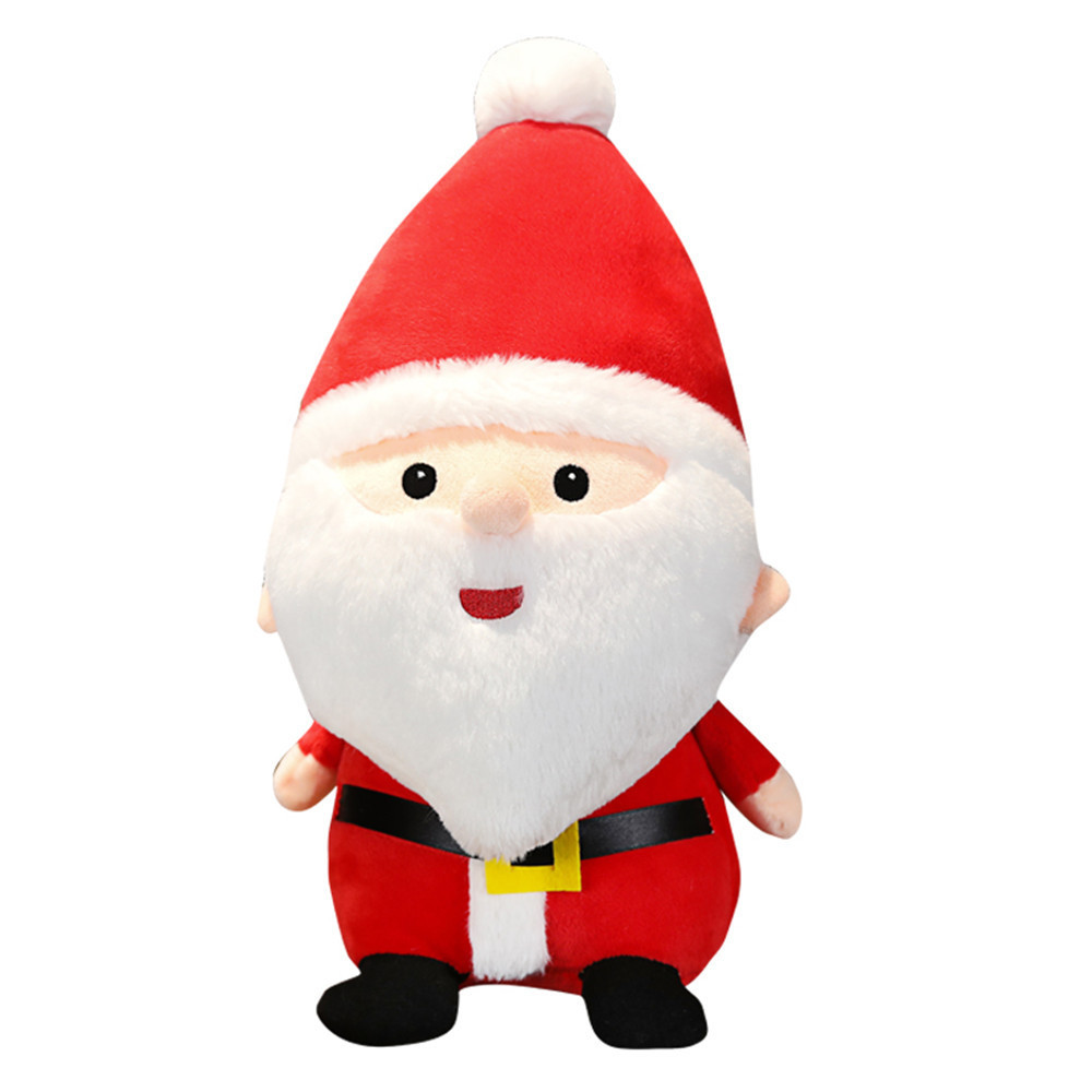 Creative Santa Claus plush toys, reindeer snowman dolls, girls' Christmas gifts, cute dolls details Picture