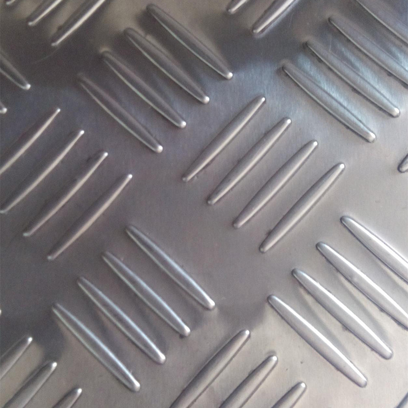 Three Bars Stainless Steel Pattern Plate Processing Custom Insect Stainless Steel Type Anti-Slide details Picture