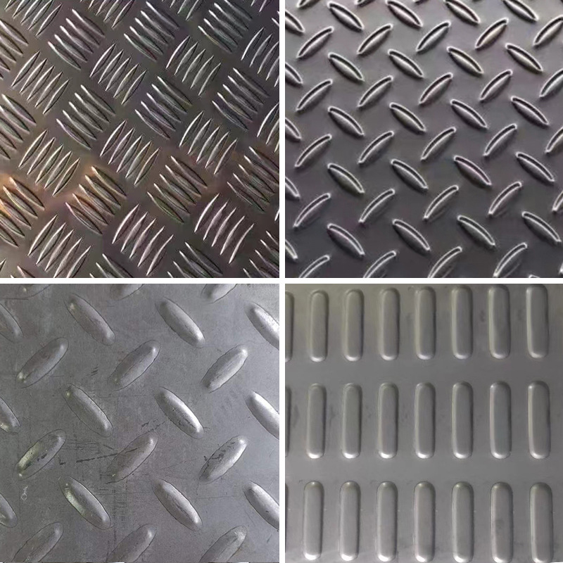 Three Bars Stainless Steel Pattern Plate Processing Custom Insect Stainless Steel Type Anti-Slide Application Scenario