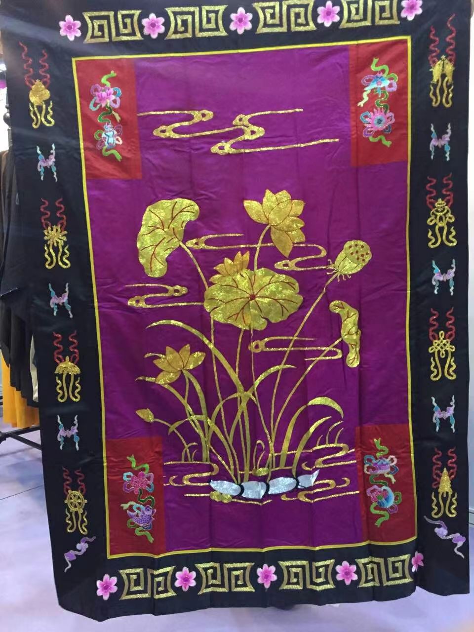 祥晟堂佛具，纯手工刺绣龙具 花具详情图2