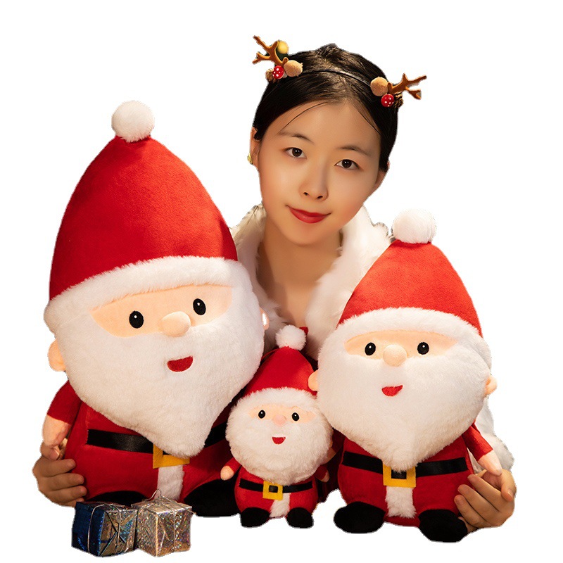 Creative Santa Claus plush toys, reindeer snowman dolls, girls' Christmas gifts, cute dolls detail image 3