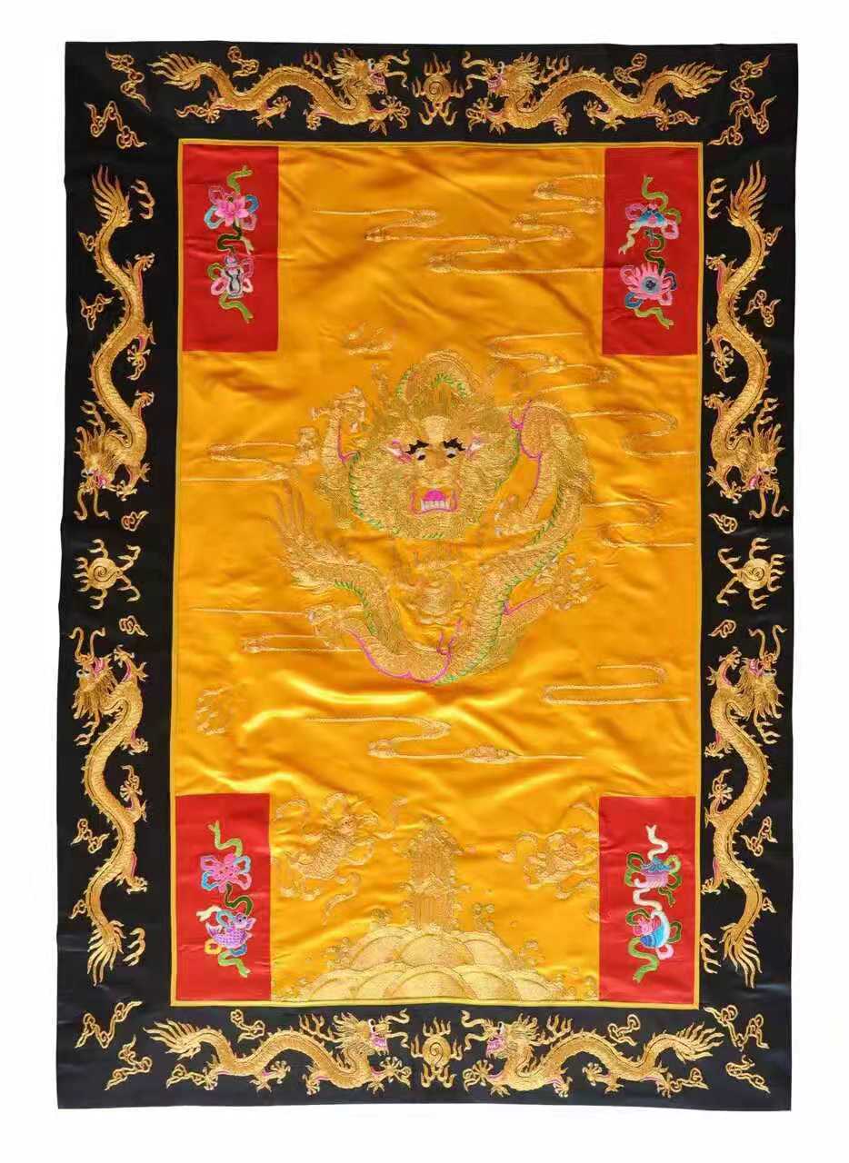 祥晟堂佛具，纯手工刺绣龙具 花具详情图8