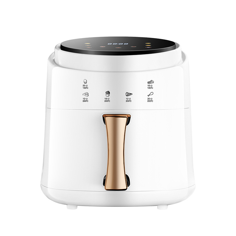 8L New large-capacity air fryer, smart electric fryer, multi-functional touch screen fully automatic French fries machine, cross-border Specification image