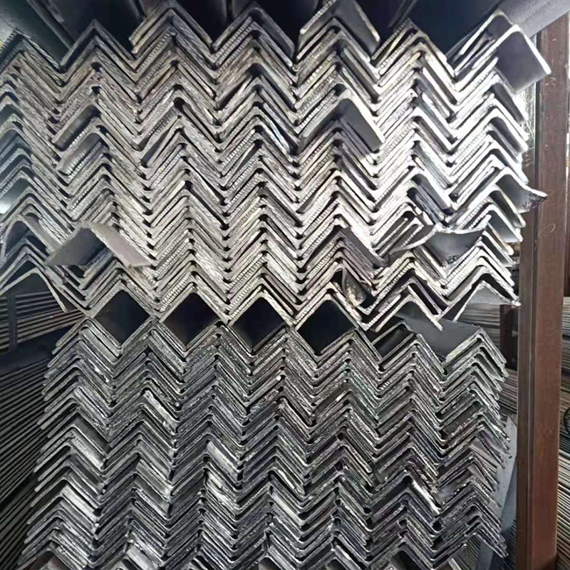 Triangle Iron 40*40 Cutting And Punching Galvanized Angle Steel 50*50 Equal Edge Hot Dip details Picture