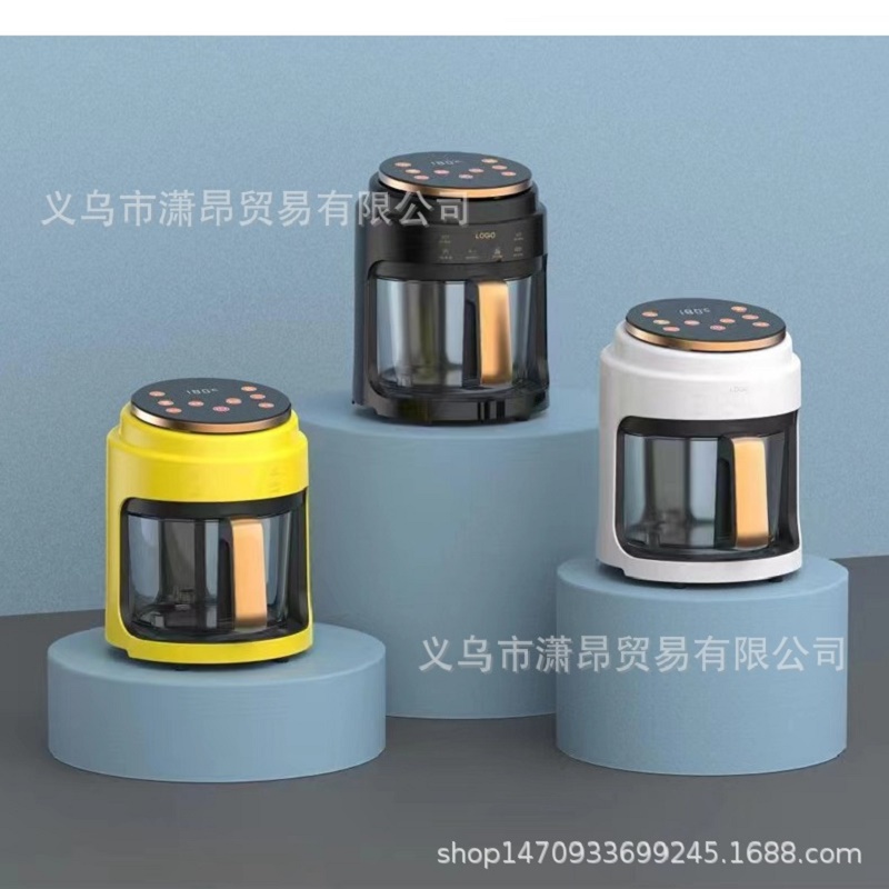 New large-capacity visible air fryer, smart electric fryer, multi-functional touch screen fully automatic French fries machine for cross-border trade Specification image