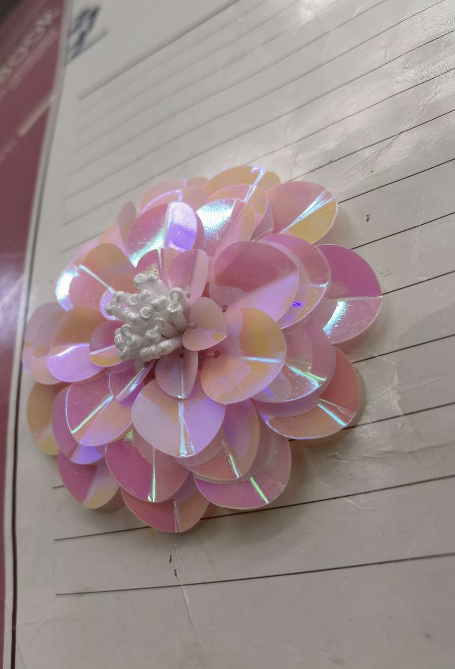 pet eco-friendly high-temperature hand-stitched sequin, suitable for various accessories, Jincan 125