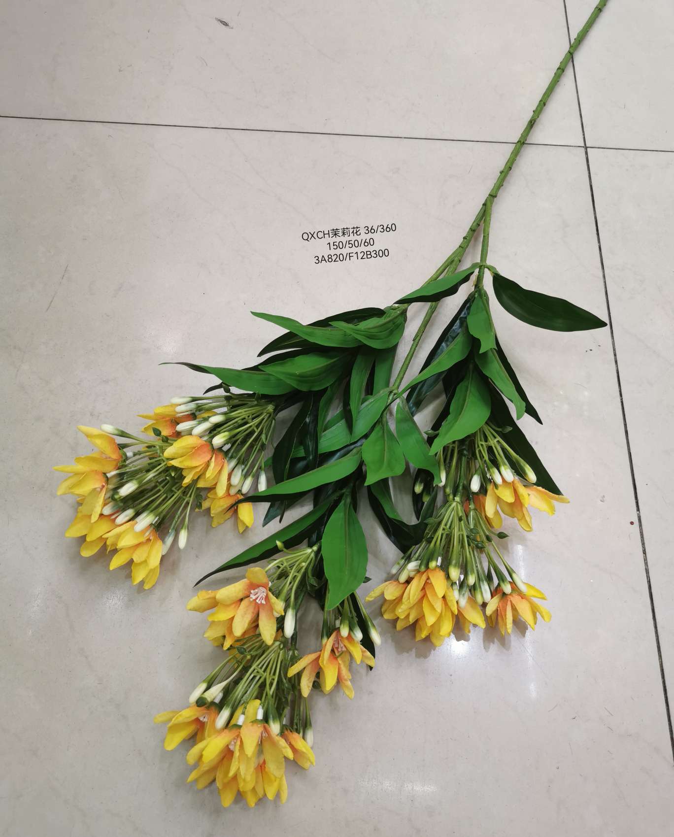 European-style retro artificial flowers, jasmine and rose, home decoration, hotel decoration, flower arrangement, artificial flower manufacturer wholesale Item Picture