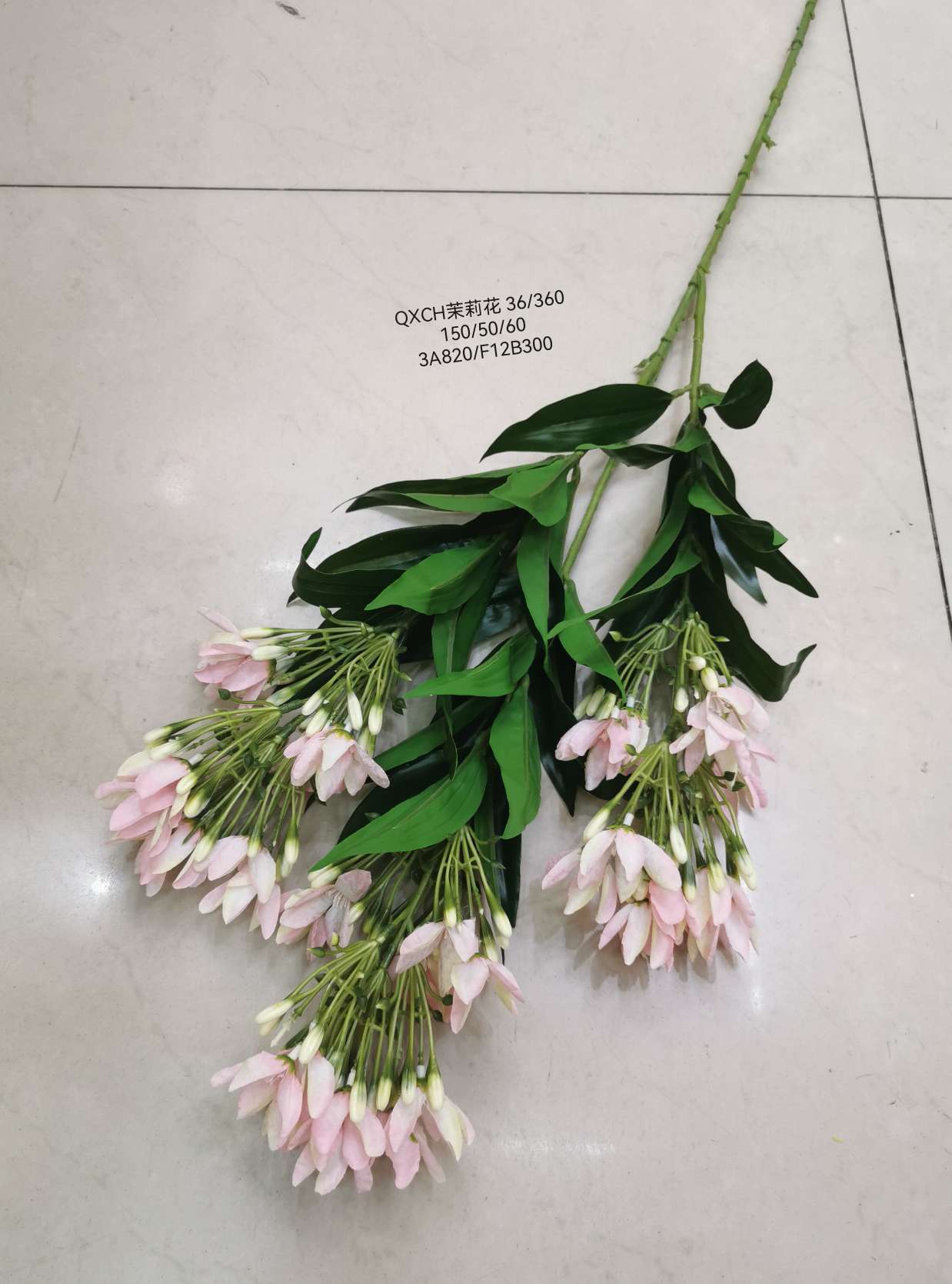 European-style retro artificial flowers, jasmine and rose, home decoration, hotel decoration, flower arrangement, artificial flower manufacturer wholesale details Picture