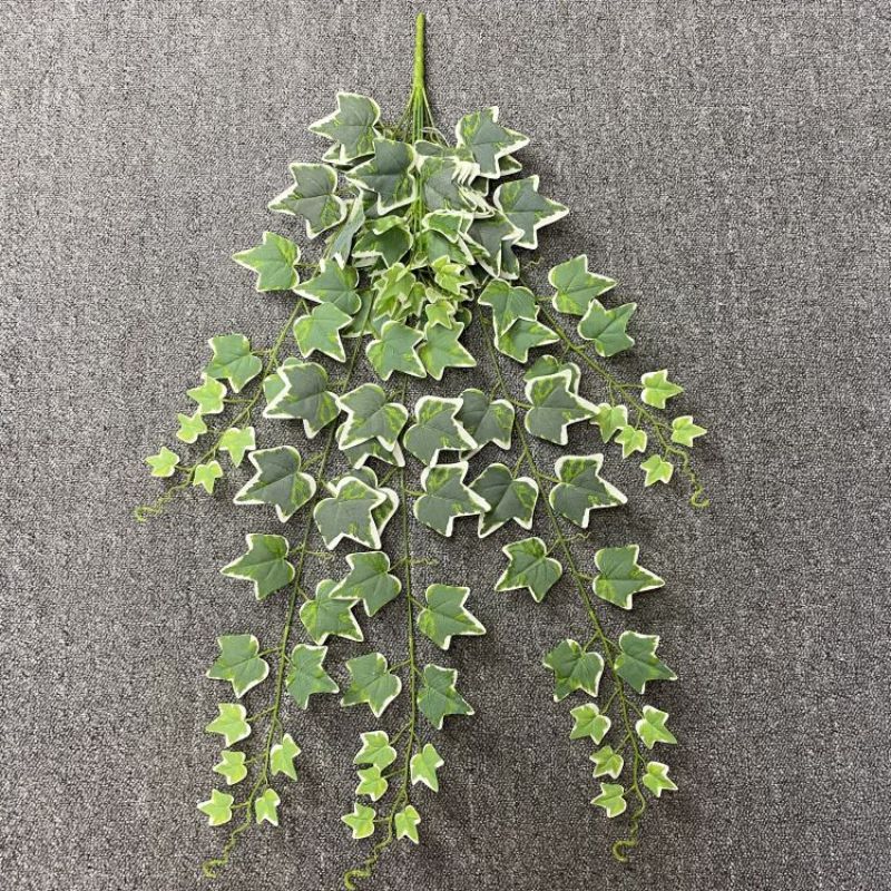 Artificial plants for indoor and outdoor home decoration, rattan, wedding decoration, outdoor decoration, and rough-faced leaves Application Scenario