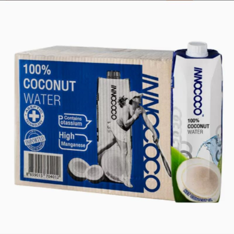 INNOCOCO泰国进口100%纯椰子水1L 0脂青椰NFC电解质