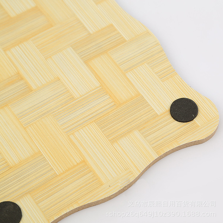 Bamboo Mat Heat Insulation Mat Fruit Bamboo Mat Bamboo Mat Bowl Mat Casserole Mat Ironing Mat Table Mat Cup Mat Bamboo Crafts Item Picture
