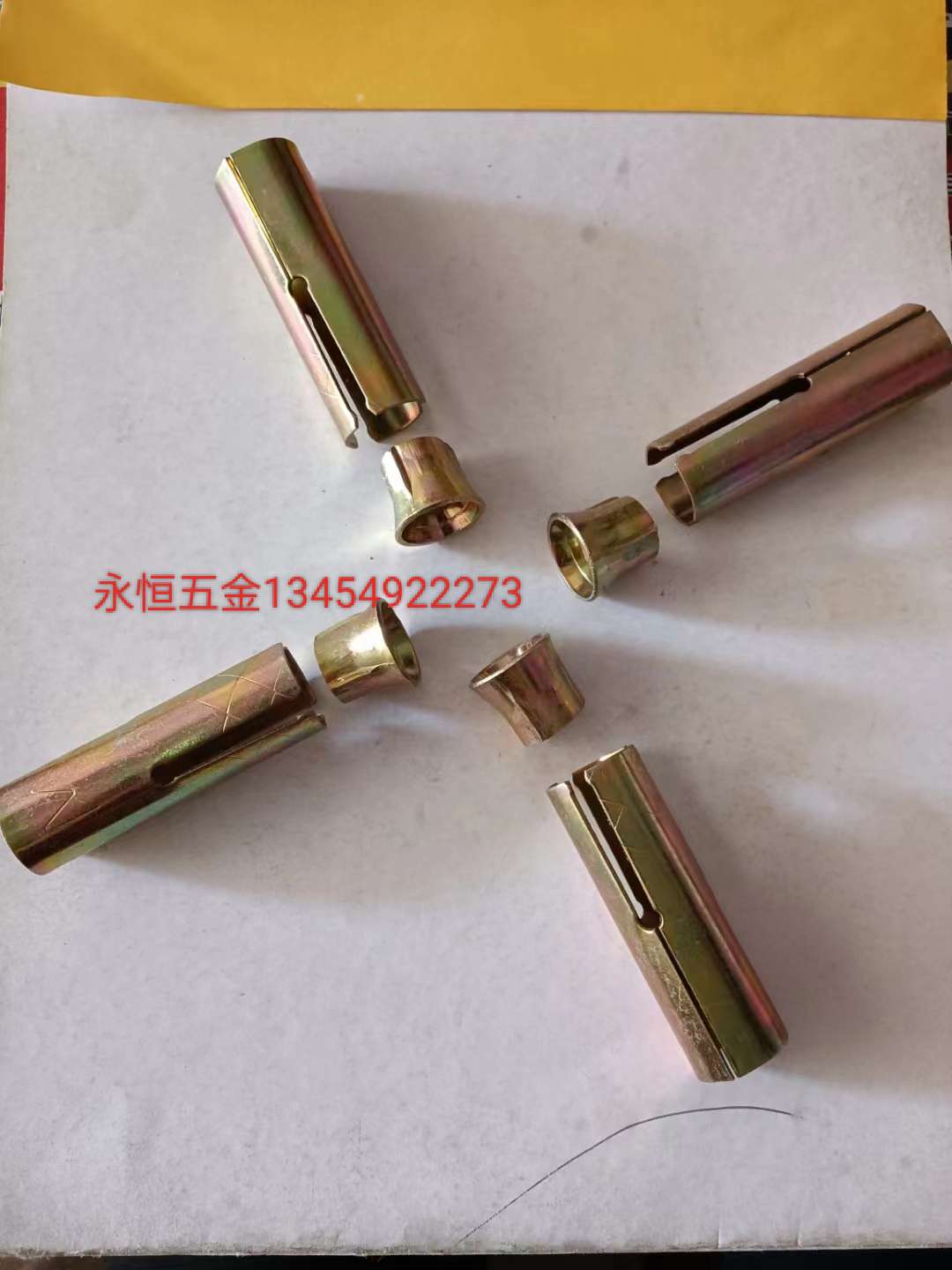 鱼鳞拉爆/膨胀螺丝内爆/拉爆白底实物图