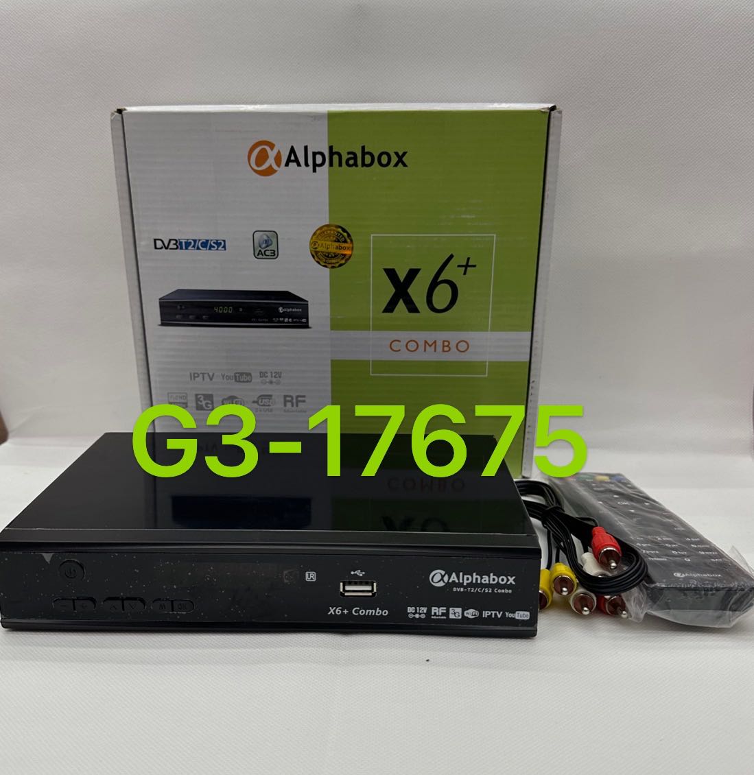 热销非洲地区电视接收机：DVB-T2 DVB-S2 DVB-C Combo机顶盒 220MM