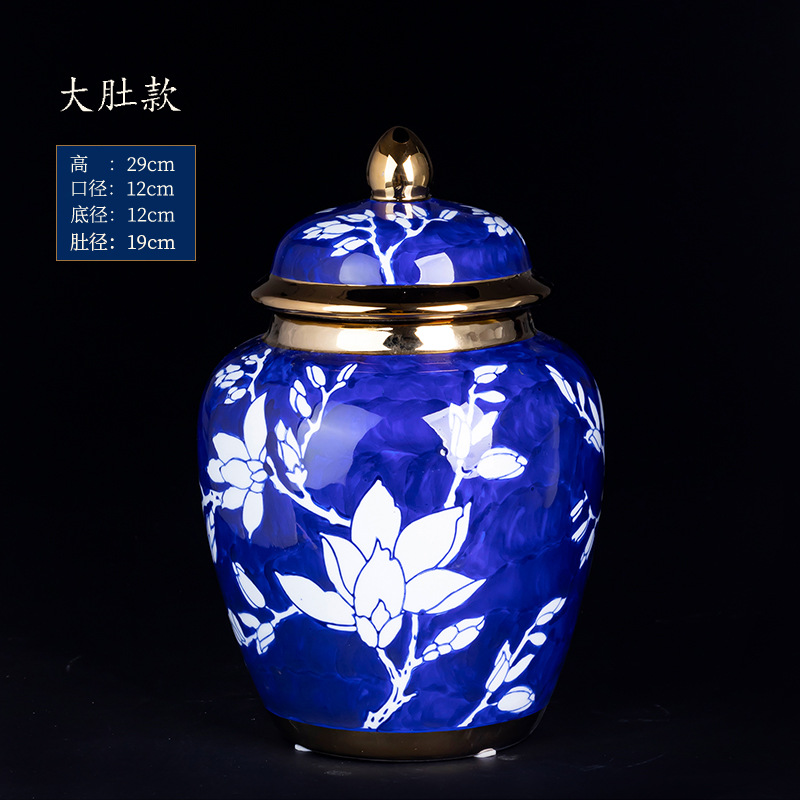 陶瓷花瓶/陶瓷花瓶/家居摆件/新中式细节图