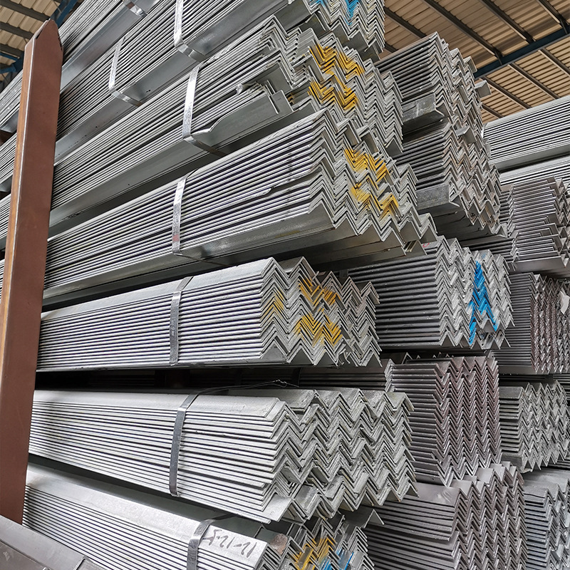 Triangle Iron 40*40 Cutting And Punching Galvanized Angle Steel 50*50 Equal Edge Hot Dip Specification drawing