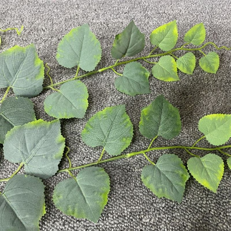 Artificial plants for indoor and outdoor home decoration, rattan, wedding decoration, outdoor decoration and decoration, grape leaves Application Scenario