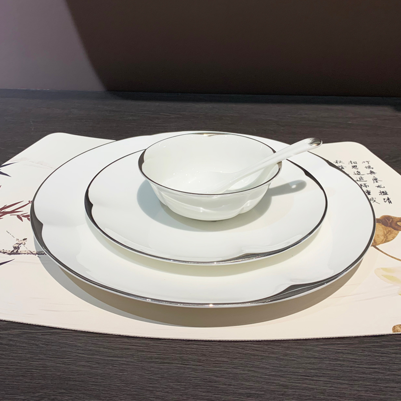 摆台八件套/酒店用品/酒店摆台/翅碗/汤勺/酒店摆台套装产品图