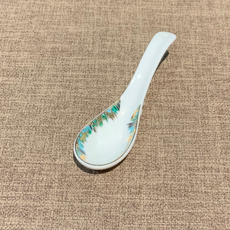 陶瓷酒店用品批发餐厅五星级摆台碗盘勺子套装 高档会所摆台八件套详情6