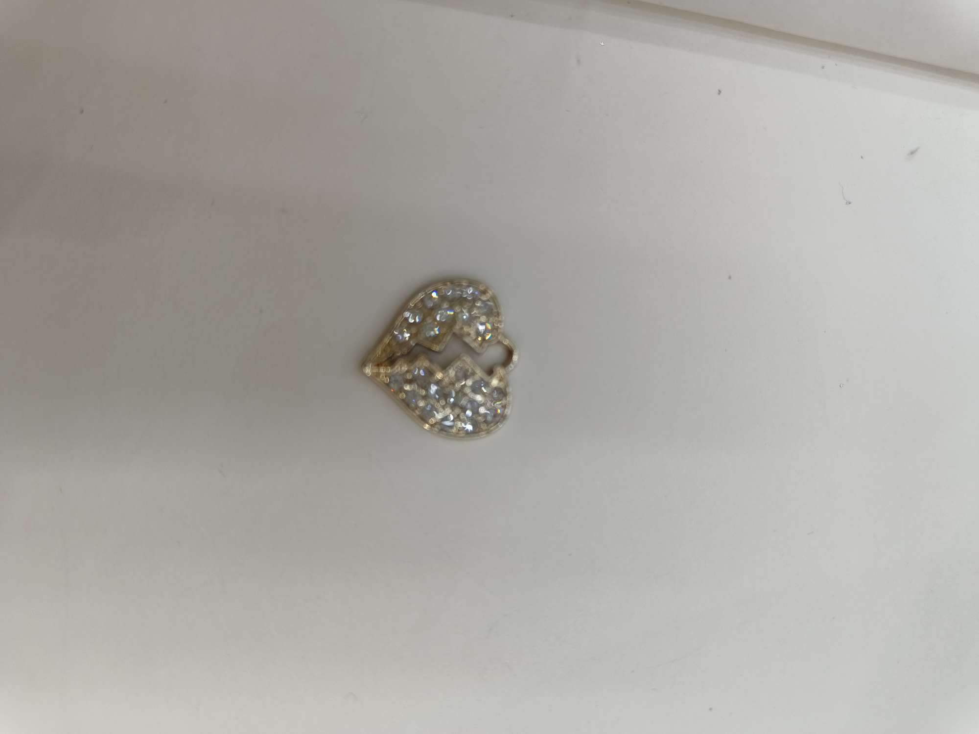 Alloy accessory heart, alloy accessory heart, alloy accessory heart